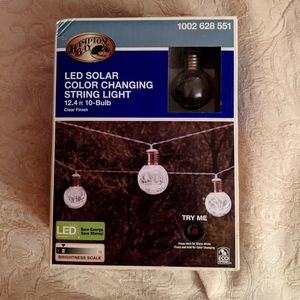 LED Solar Color Changing String Light